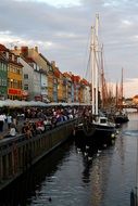 Nyhavn - the port of the XVII century, the canal and place of rest in Copenhagen