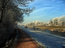 road along the snowy river