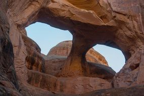 stunningly beautiful skull arch landscape