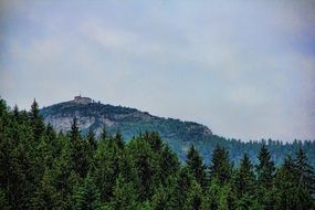 Eagle's Nest on the mountain, Germany