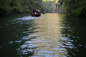 landscape of the yangtze river