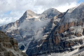 rocks in the mountains