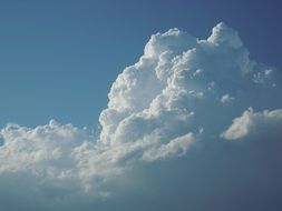 dense cumulus clouds