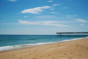 red Sands and blue ocean