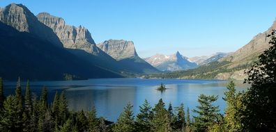 Saint Mary Lake is a lake in Montana