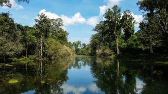 Lake in Cambodia