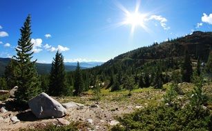 delightful camping mountains