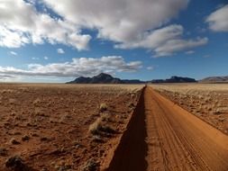 Landscape of the Namibia in Africa