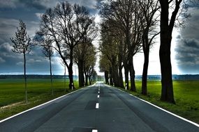 desert road in the countryside