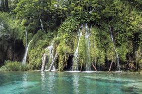 waterfall in croatia