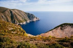 ocean coast landscape for beach holidays