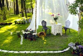 landscaping in the country