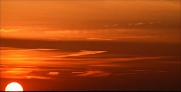 Landscape of the sunrising