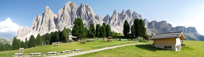 mountain range Dolomites