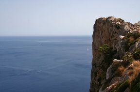 rock near the sea