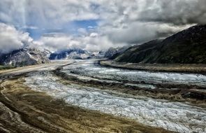 Ruth Glacier in Alaska