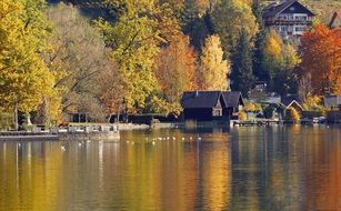 October on the lake