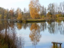 mirror lake in altötting