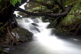 mysterious waterfall