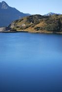 lake in Lechquellen Mountains