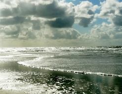 Beach of North Sea