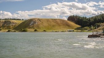 Landscape with the Costa of the water