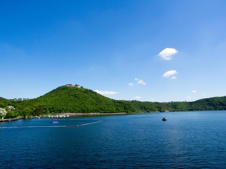 lake near the mountains, germany