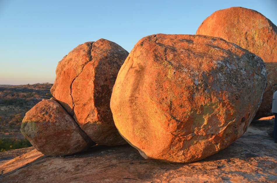 Rock formations in Zimbabwe