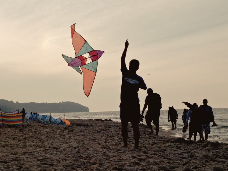 child and kite