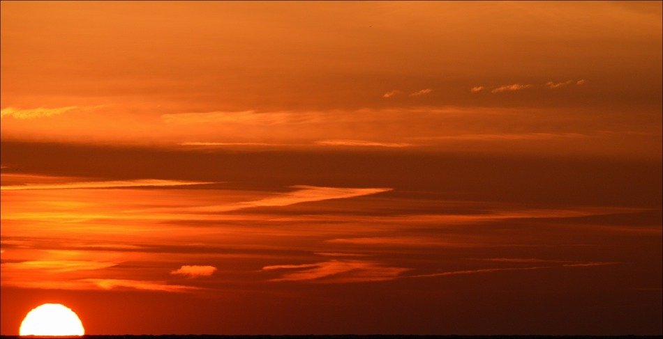 Landscape of the sunrising