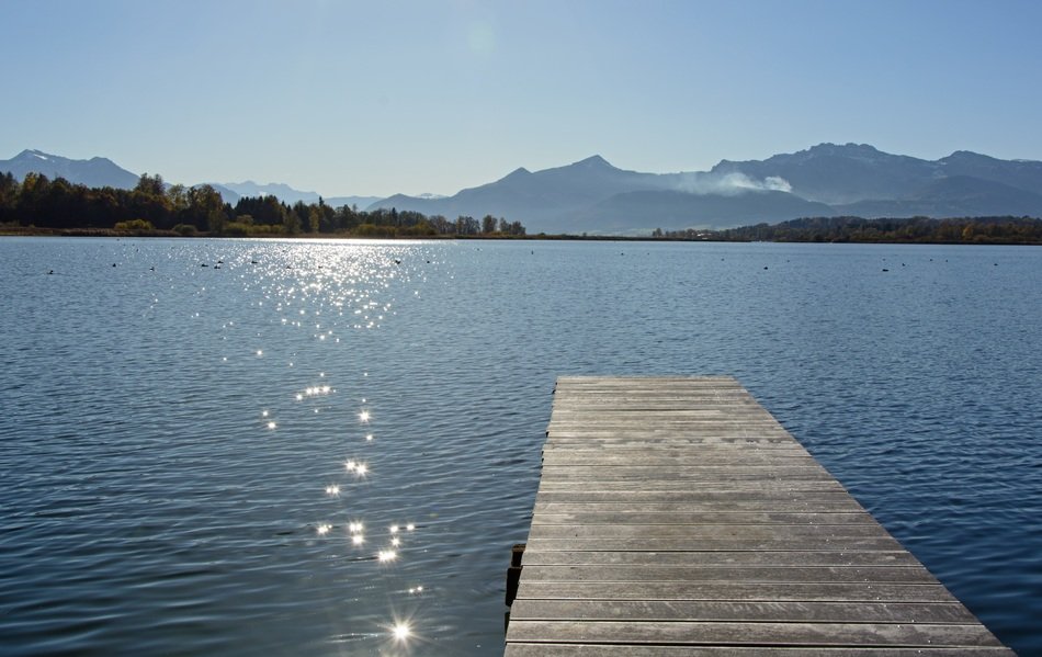 Lake Chiemsee in Bavaria