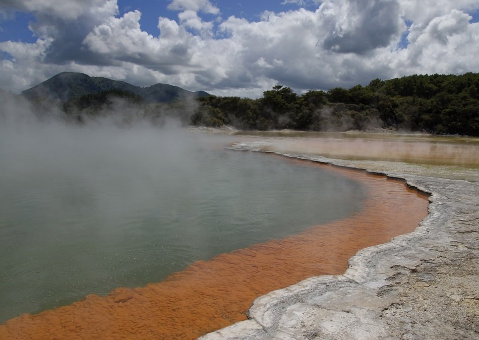 thermal hot source water, new zealand