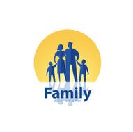 family vector logo design template people or society icon N2