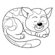 Coloring book (cat) N17