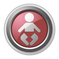 Icon Button Pictogram Nursery N39