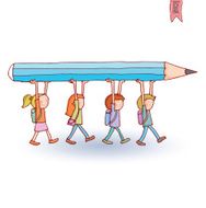 Back to school Banners and Bookmarks vector illustration N20