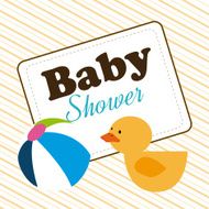 Baby shower design N138