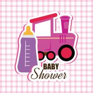 Baby shower design N146