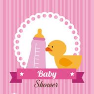 Baby shower design N158