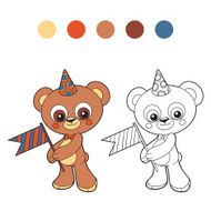 Coloring book (bear) N6