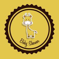 Baby shower design N165