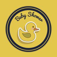 Baby shower design N166