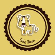 Baby shower design N171