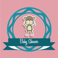 Baby shower design N172