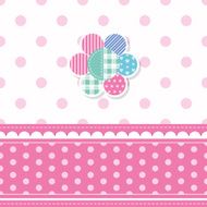 cute baby girl greeting card N4