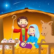 Nativity manger