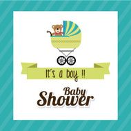 Baby shower design N179