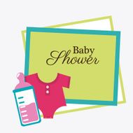 Baby shower design N183