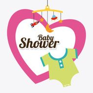 Baby shower design N190