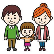 Parents and daughter